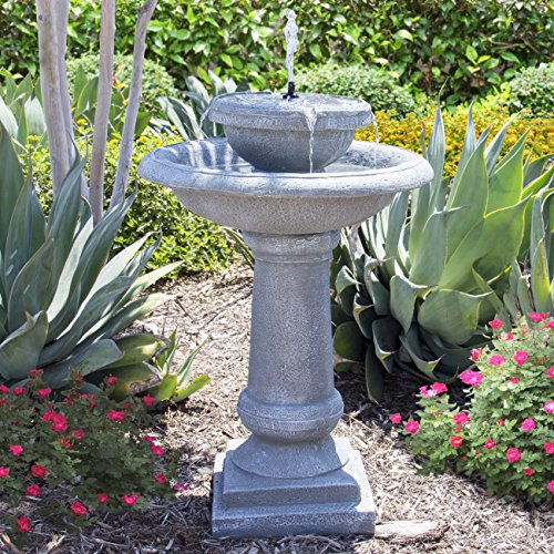 Solar Powered Bird Bath