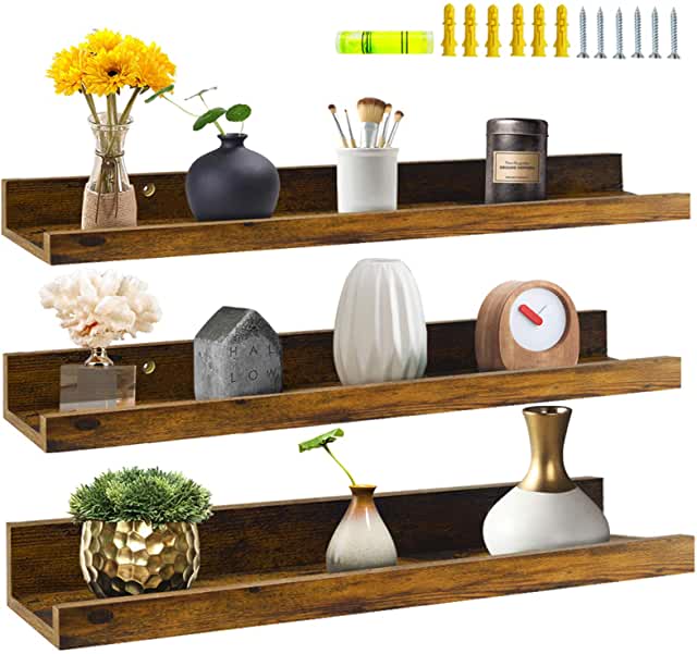 Giftgarden 24 Inch Floating Shelves