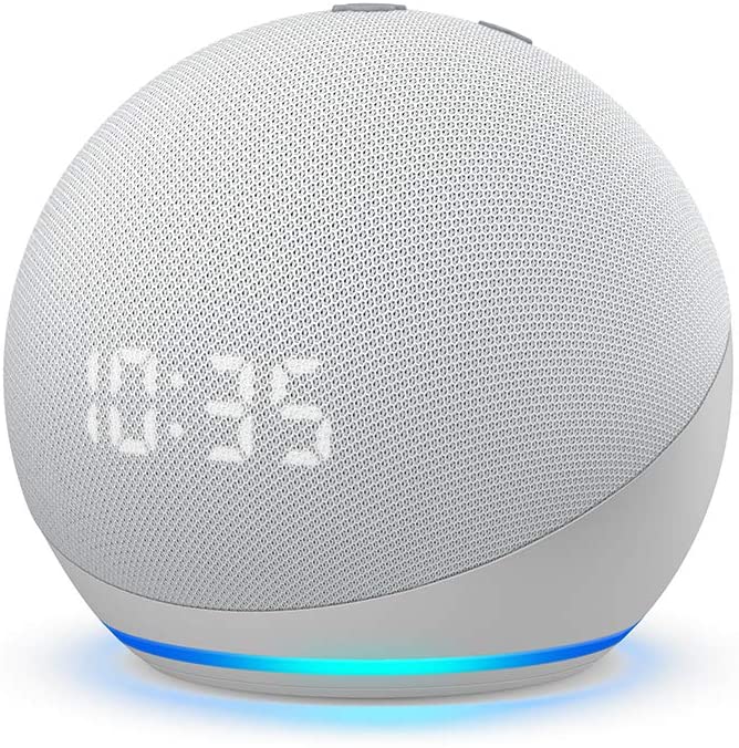 Amazon Echo Dot 4th Gen with Clock Source Amazon