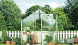 Polycarbonate Greenhouse Large Walk-in Garden Growhouse